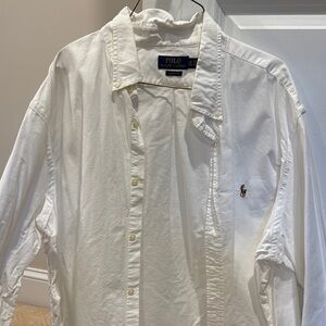 Polo by Ralph Lauren Men's White Shirt